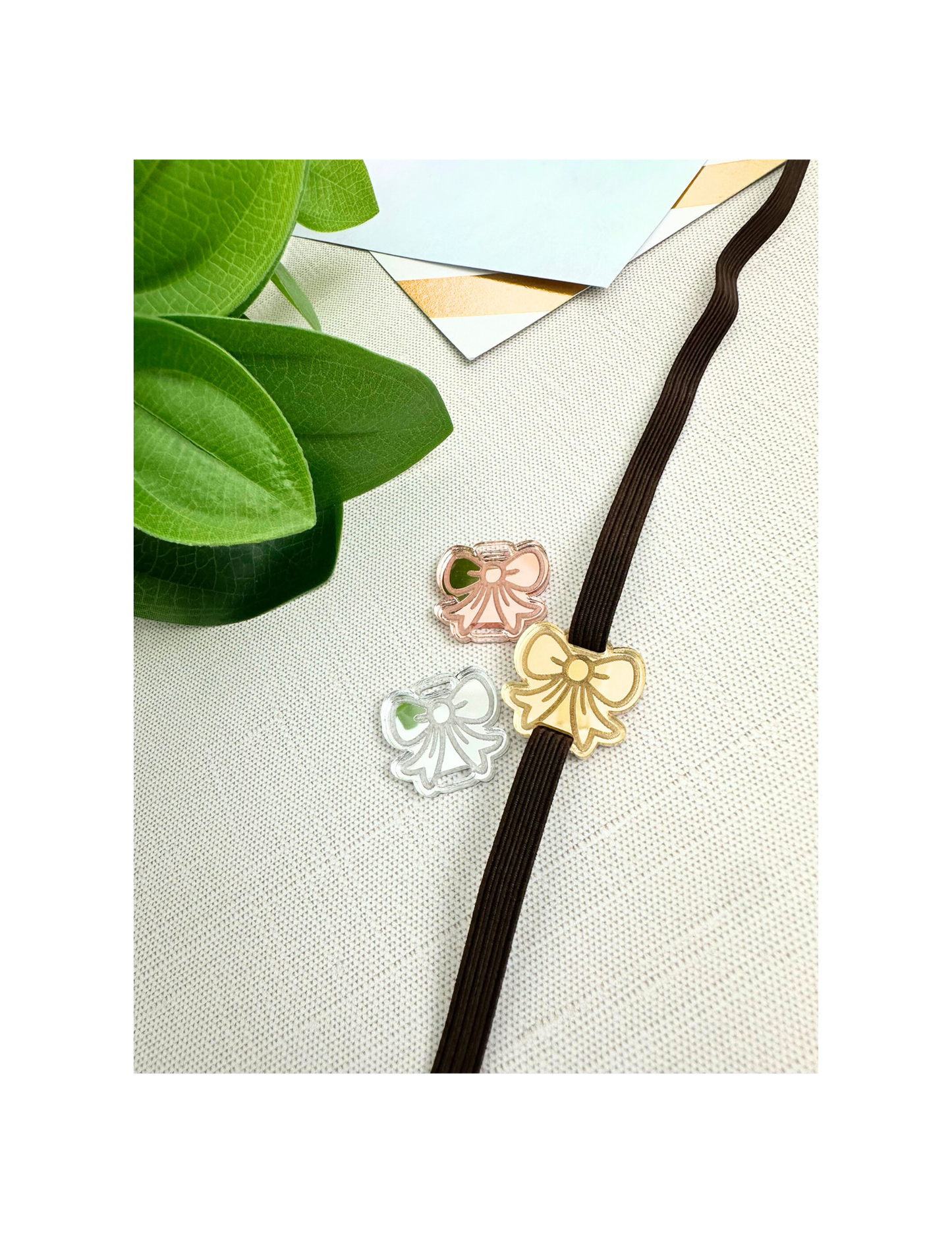 Mirror Bow Planner Charm