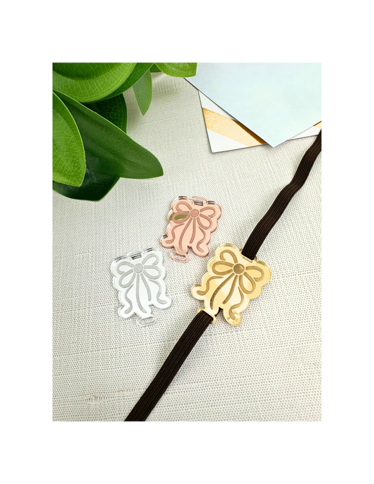 Mirror Bow Planner Charm