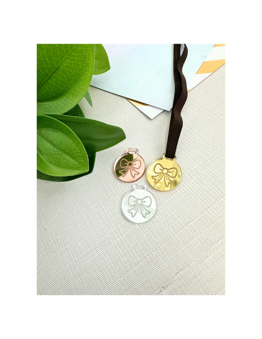 Mirror Bow Planner Charm